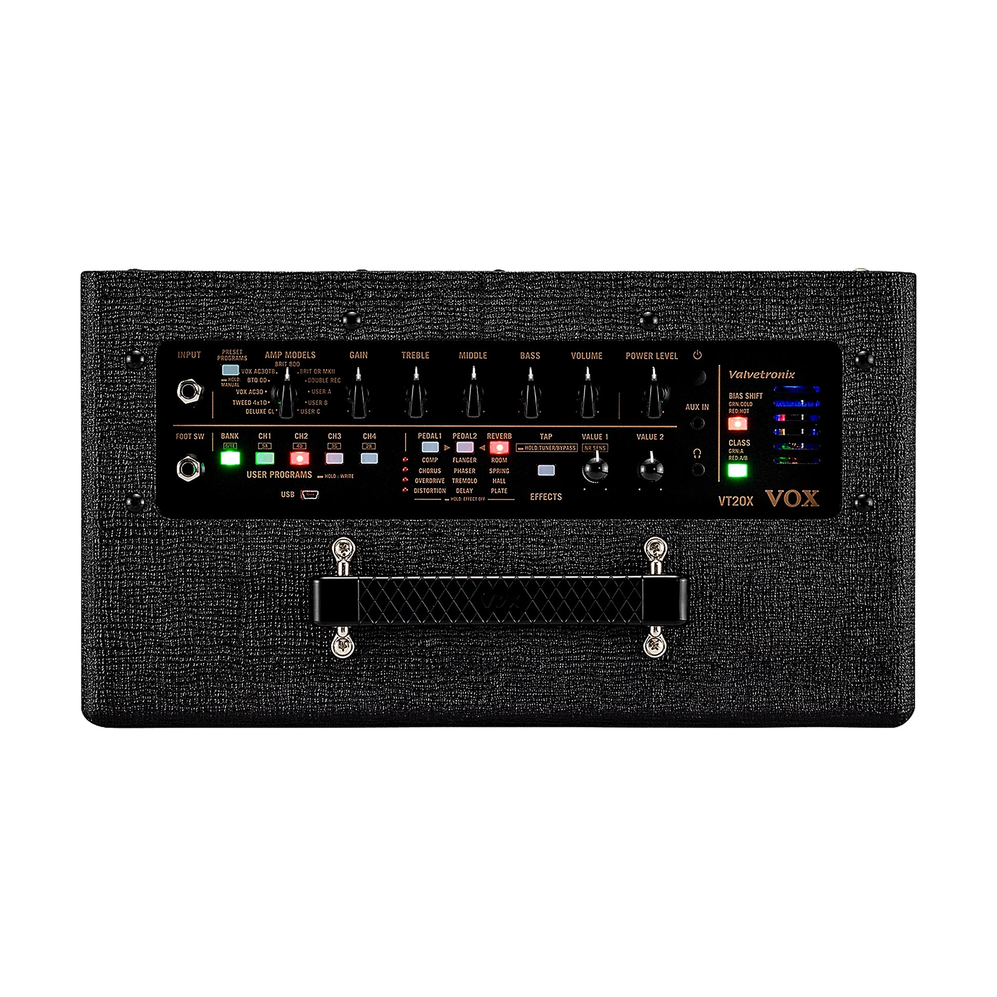 Vox VT20XCLBL 20w 1x8 Digital Guitar Modeling Amplifier Classic Blue Amps / Guitar Amps / Guitar Combos