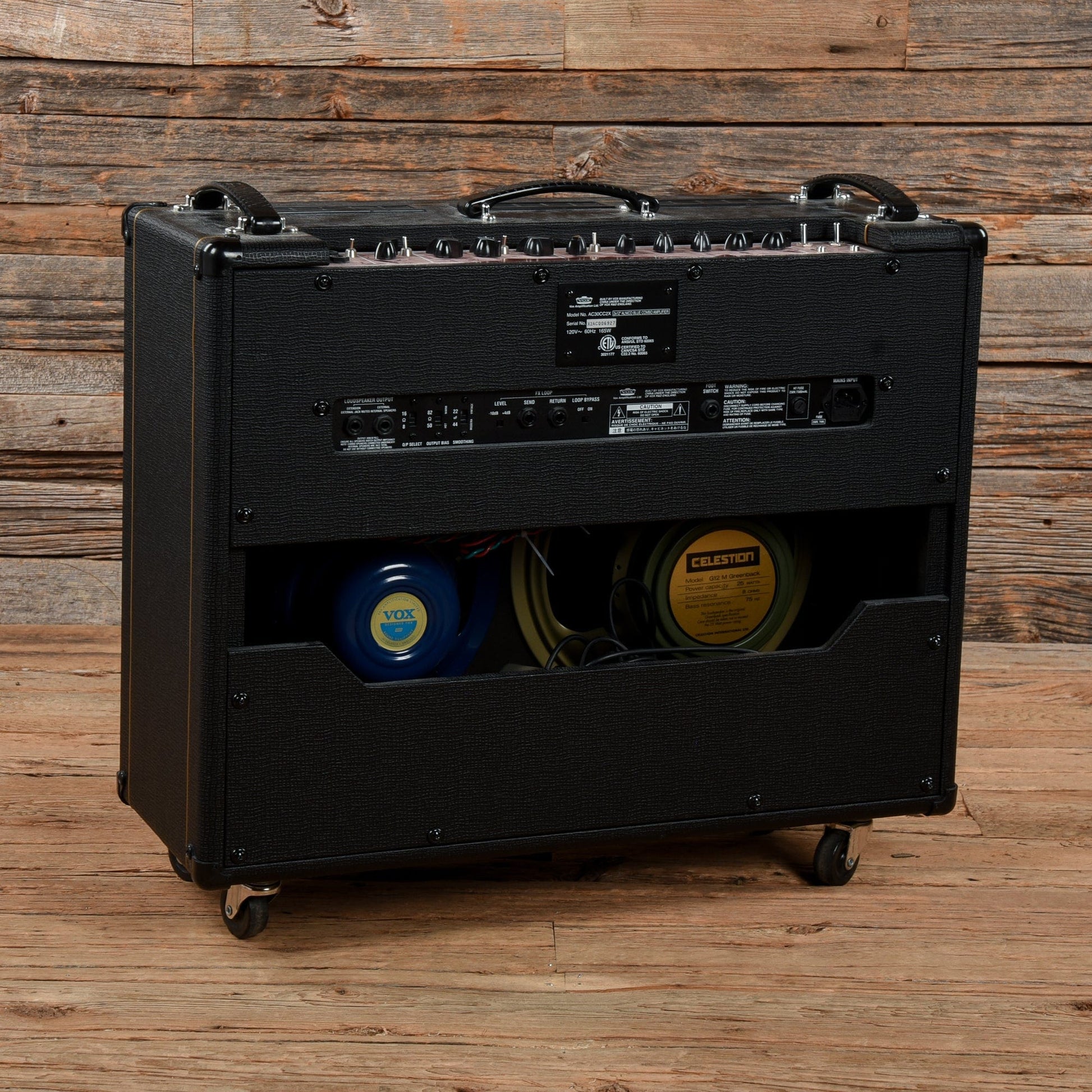Vox AC30CC2X Custom Classic 2-Channel 30-Watt 2x12" Guitar Combo Amp  2006 Amps / Guitar Cabinets