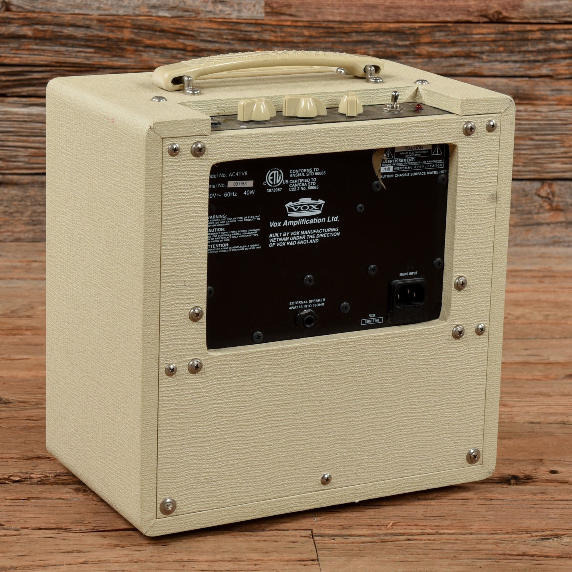 Vox AC4TV8 4-Watt 1x8