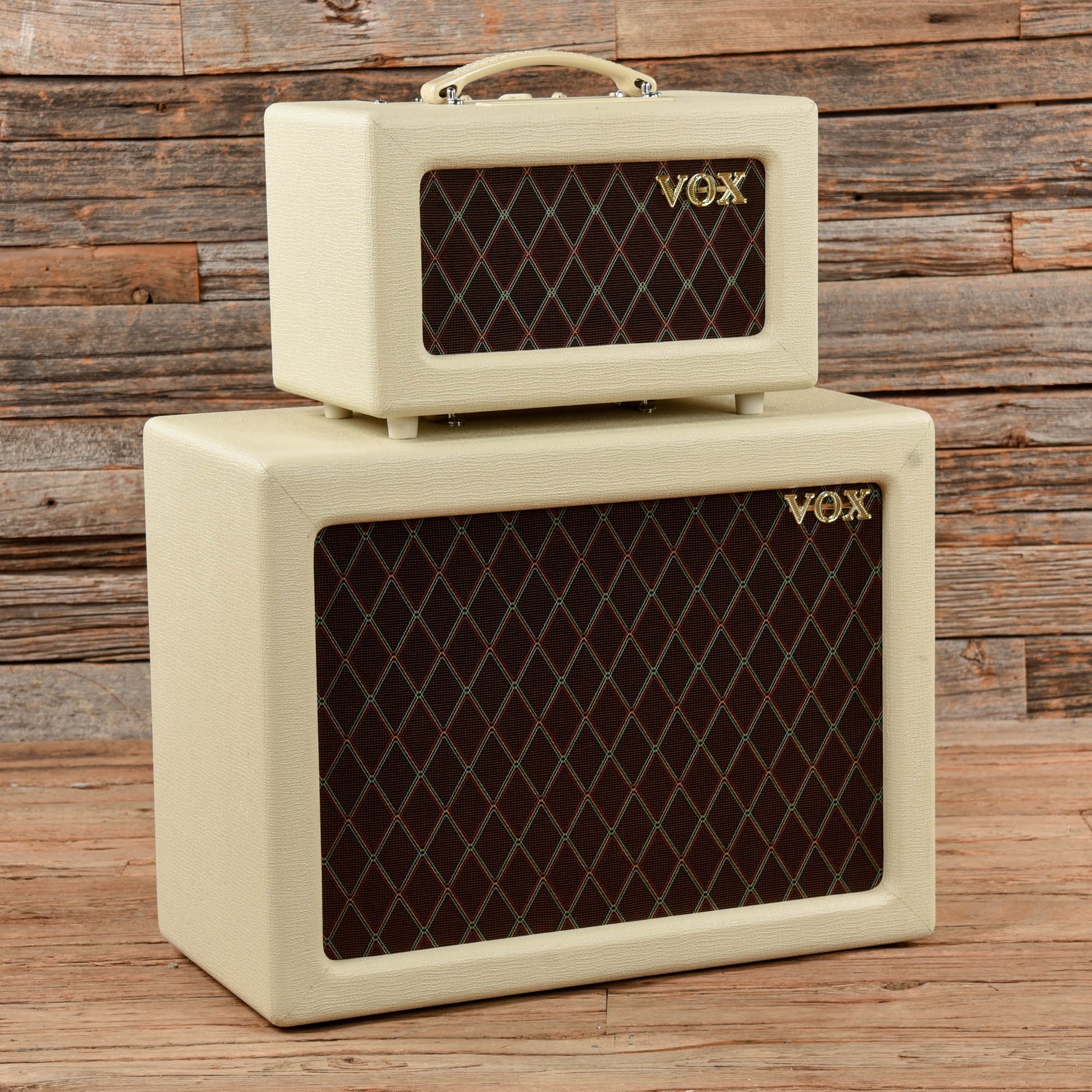 Vox AC4TVH Mini Guitar Amp Half Stack with V112TV Cab Amps / Guitar Cabinets