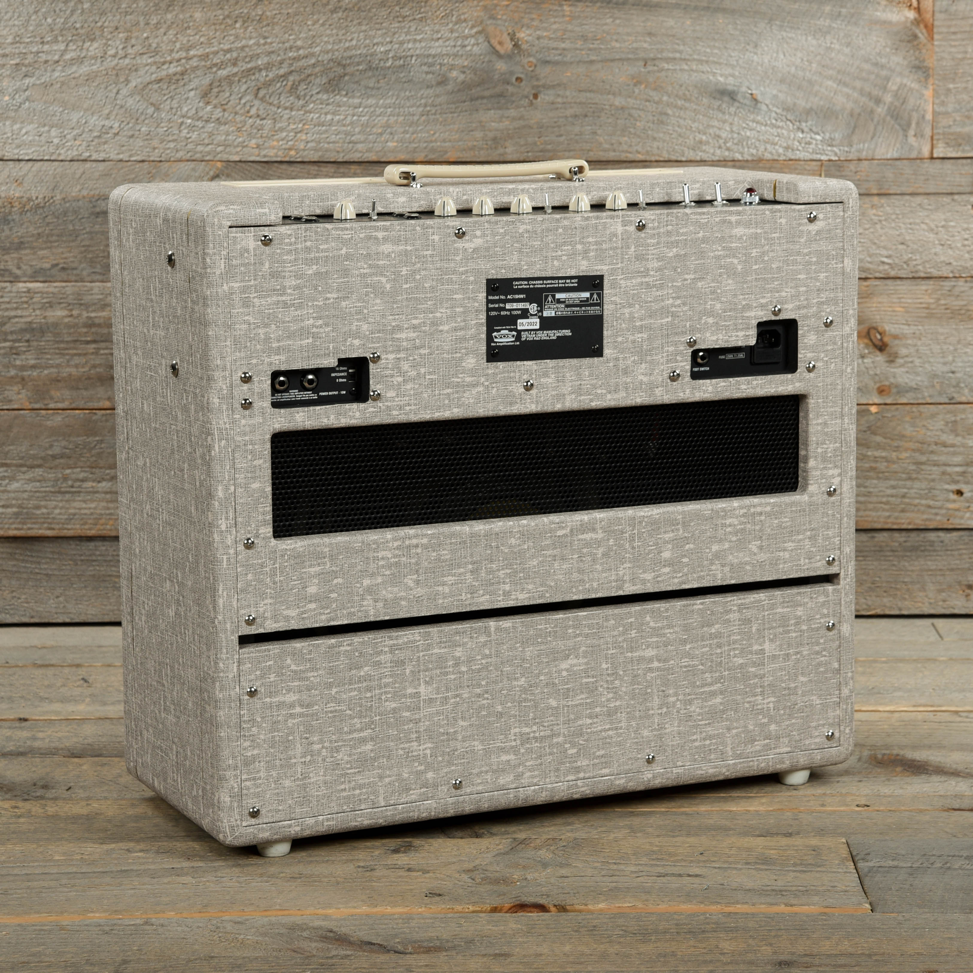 Vox AC15 Hand Wired 1x12 Combo w/Celestion Greenback Amps / Guitar Combos