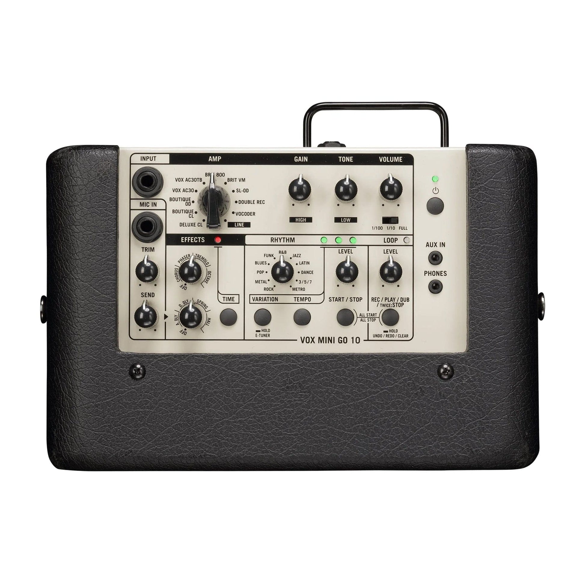 Vox Mini Go MINIGO10BE 10W 1x6.5 Portable Modeling Amp Beige Amps / Small Amps