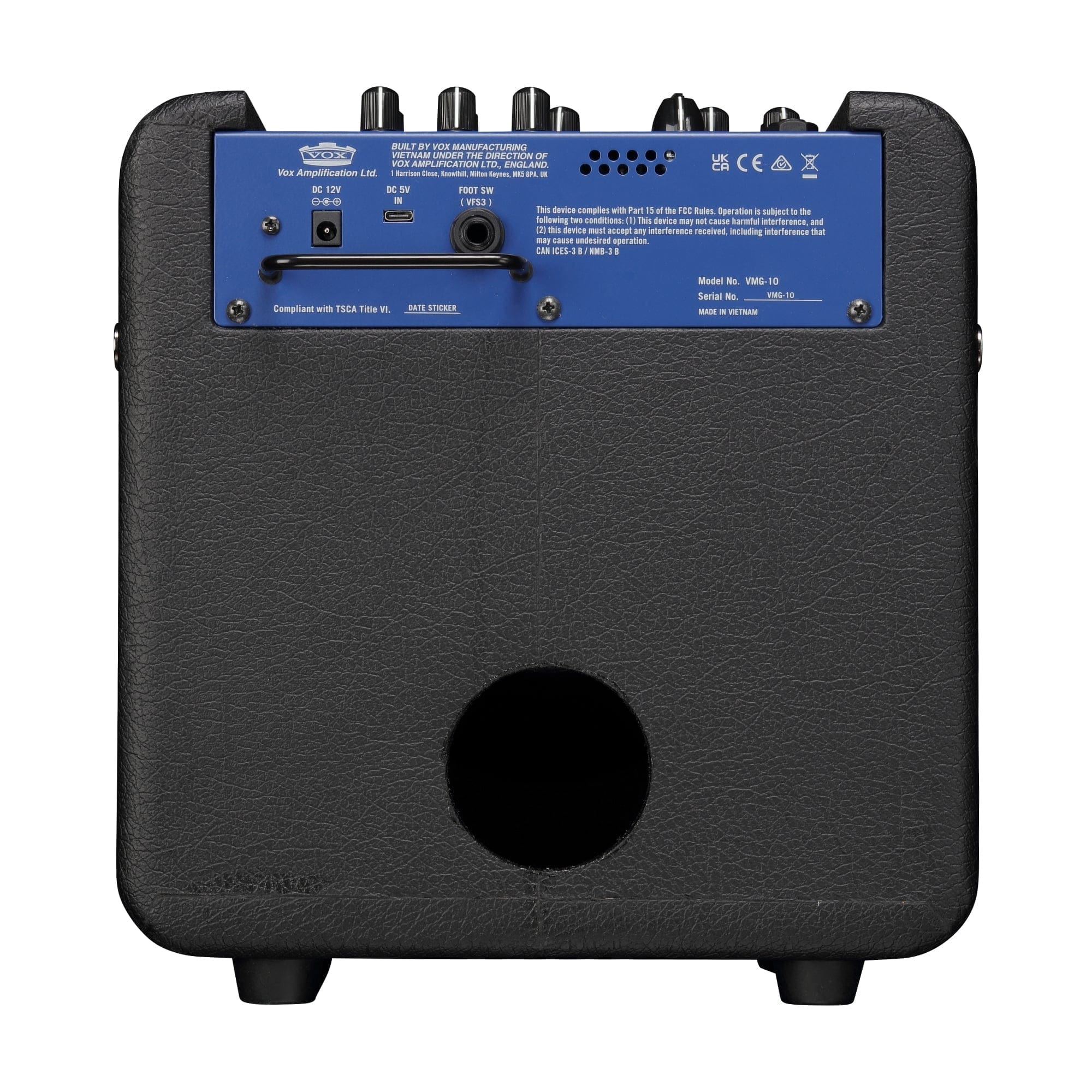 Vox Mini Go MINIGO10BL 10W 1x6.5 Portable Modeling Amp Cobalt Blue Amps / Small Amps