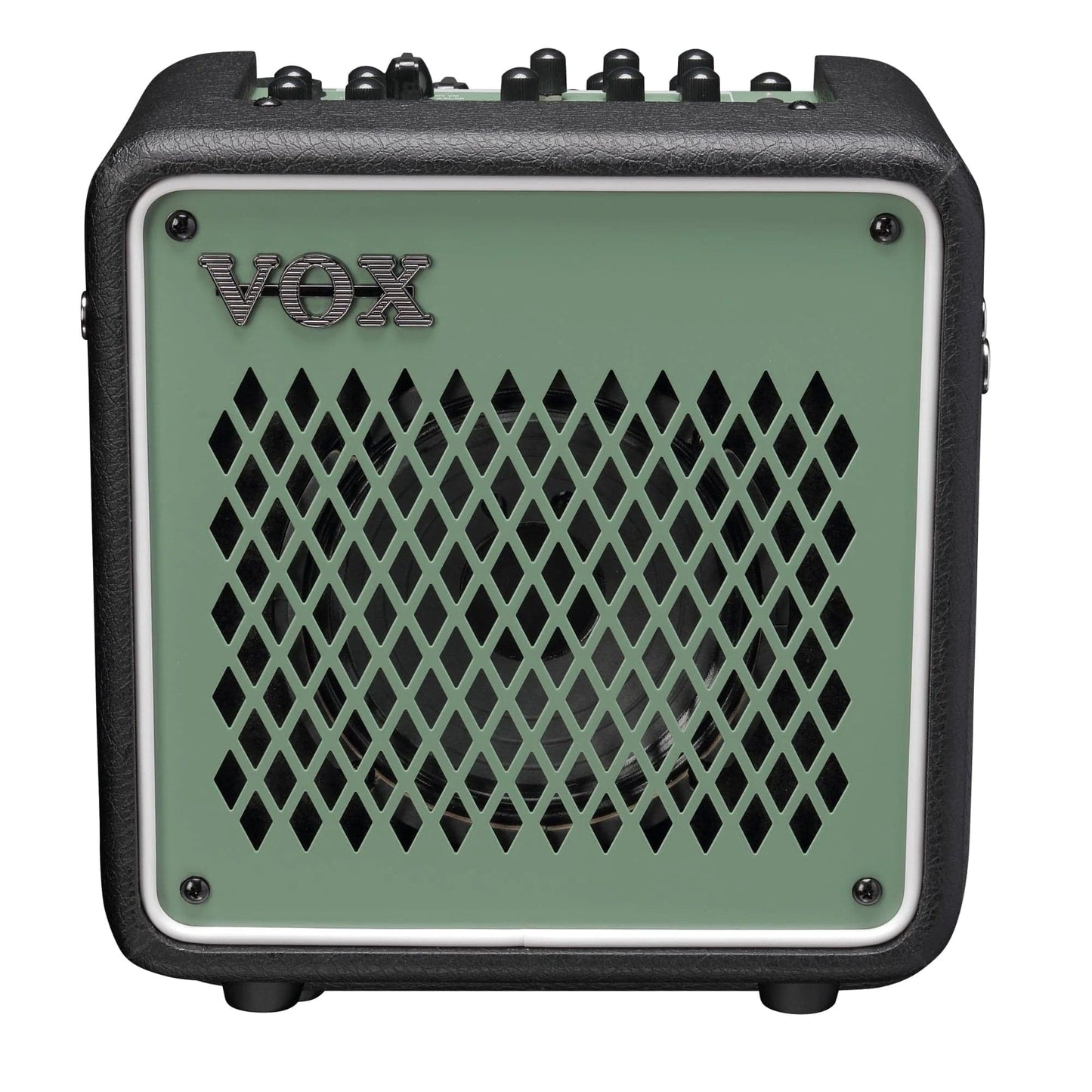 Vox Mini Go MINIGO10GR 10W 1x6.5 Portable Modeling Amp Olive Green Amps / Small Amps