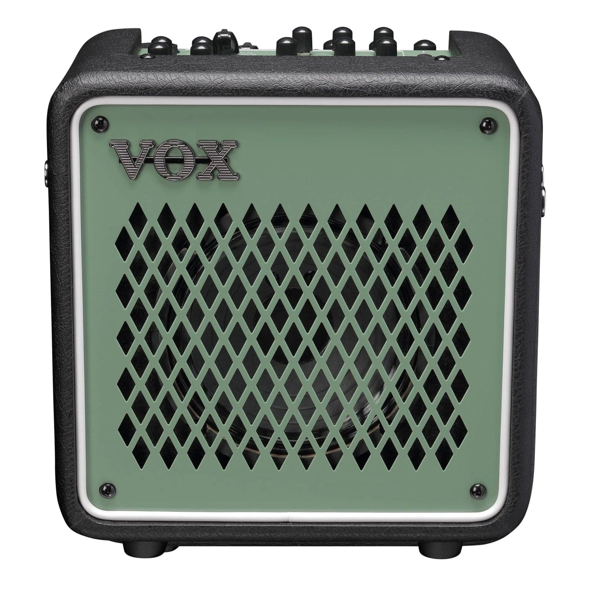 Vox Mini Go MINIGO10GR 10W 1x6.5 Portable Modeling Amp Olive Green Amps / Small Amps