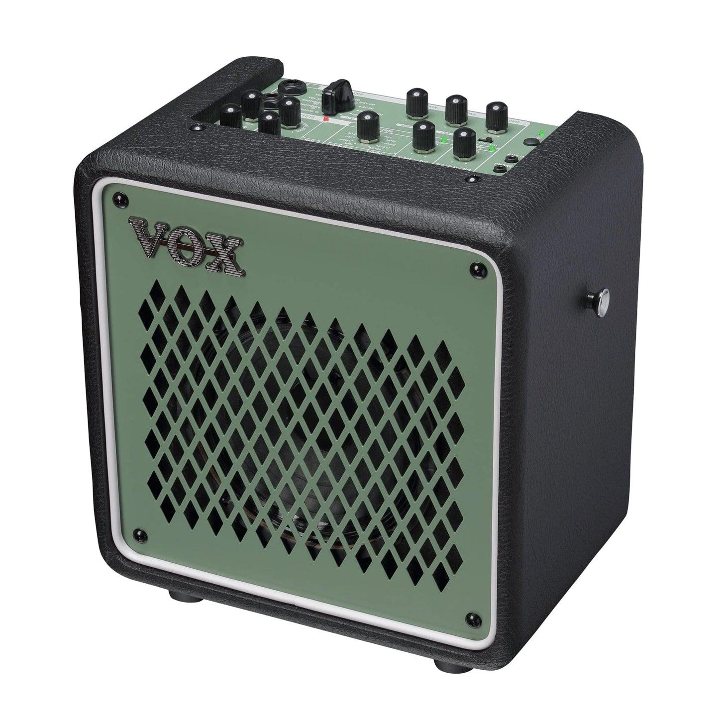Vox Mini Go MINIGO10GR 10W 1x6.5 Portable Modeling Amp Olive Green Amps / Small Amps