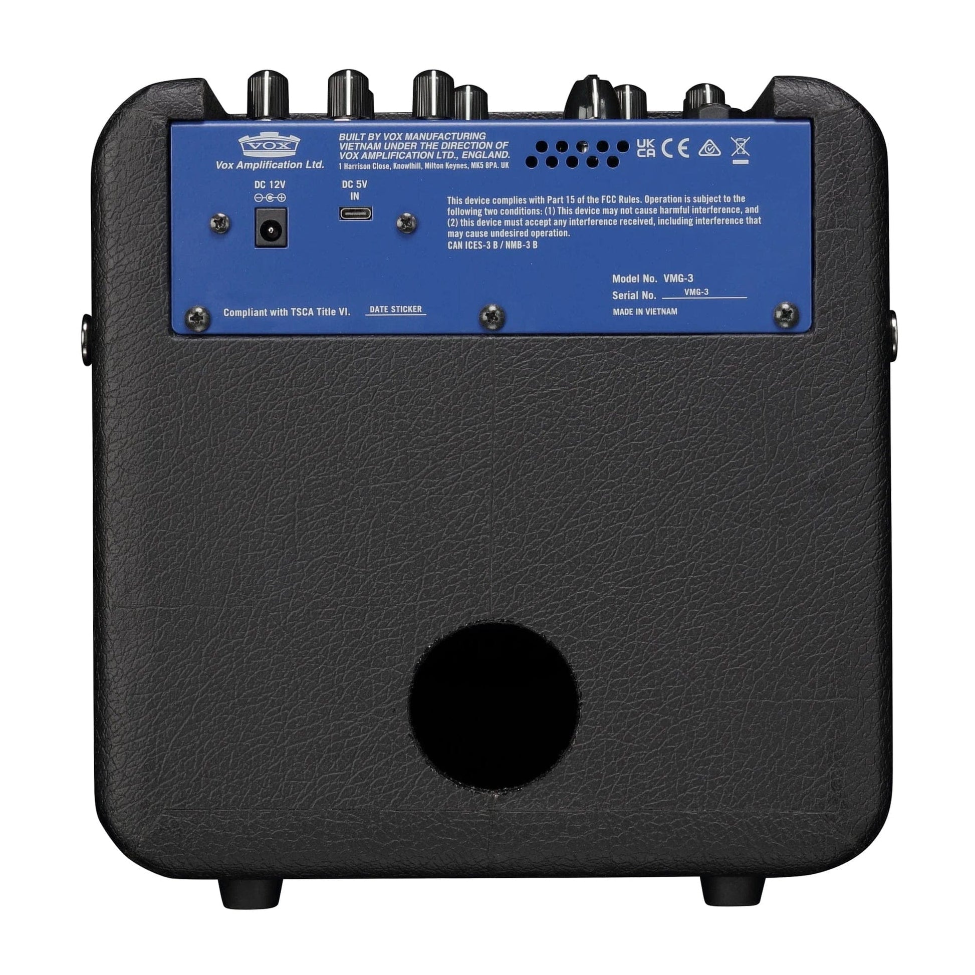 Vox Mini Go MINIGO3BL 3W 1x5 Portable Modeling Amp Cobalt Blue Amps / Small Amps