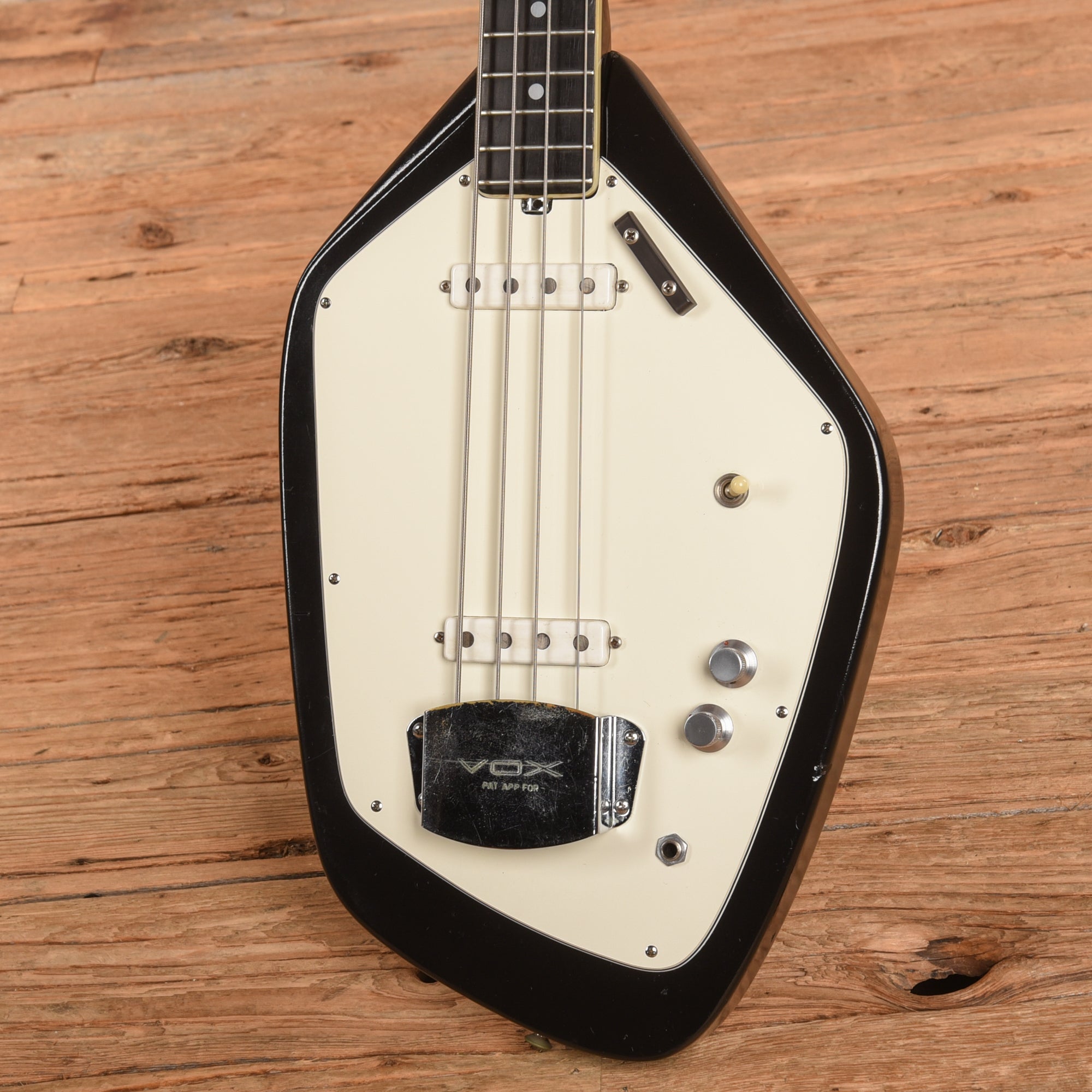 Vox Phantom IV Black 1960s Bass Guitars / 4-String