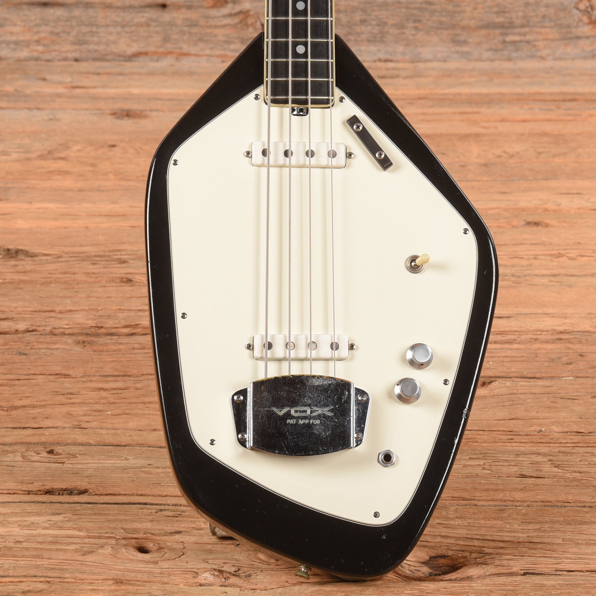 Vox Phantom IV Black 1960s Bass Guitars / 4-String