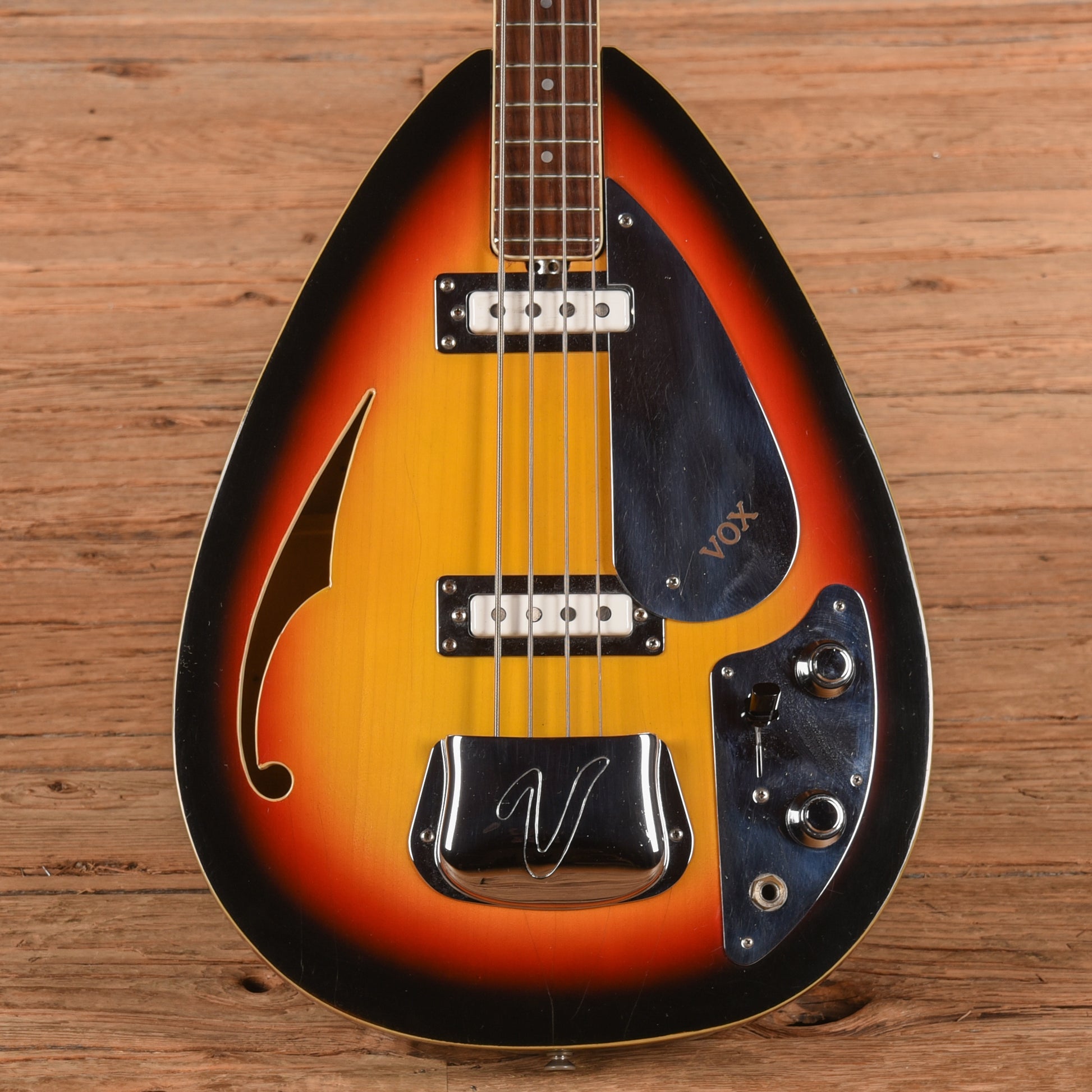 Vox Wyman Bass Sunburst 1960s Bass Guitars / 4-String