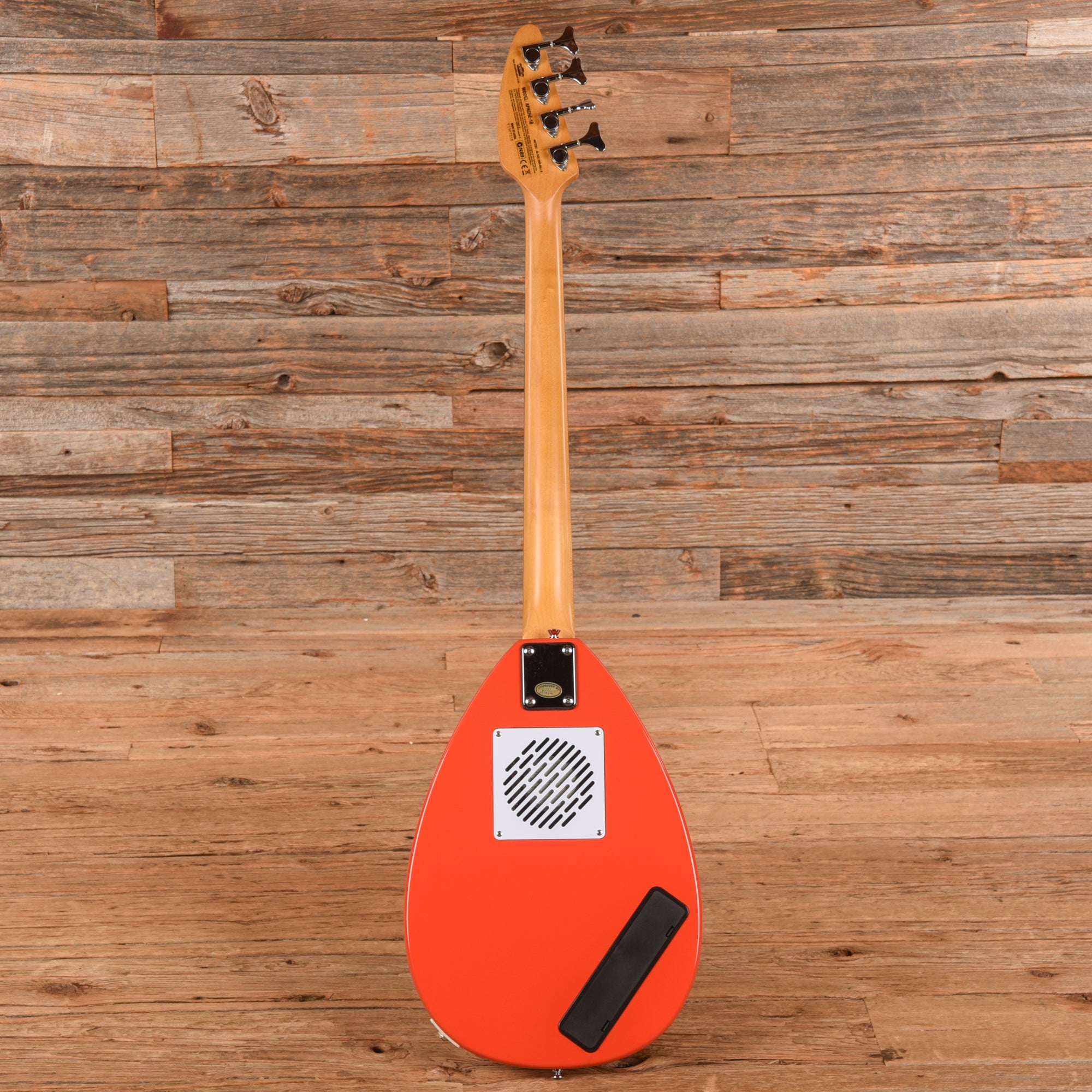 Vox Apache-1B Teardrop Travel Bass with Built-In Speaker Salmon Red Bass Guitars
