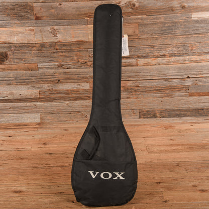 Vox Apache-1B Teardrop Travel Bass with Built-In Speaker Salmon Red Bass Guitars