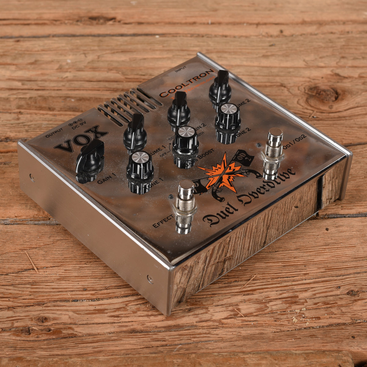 Vox Cooltron Duel Overdrive Effect Pedals