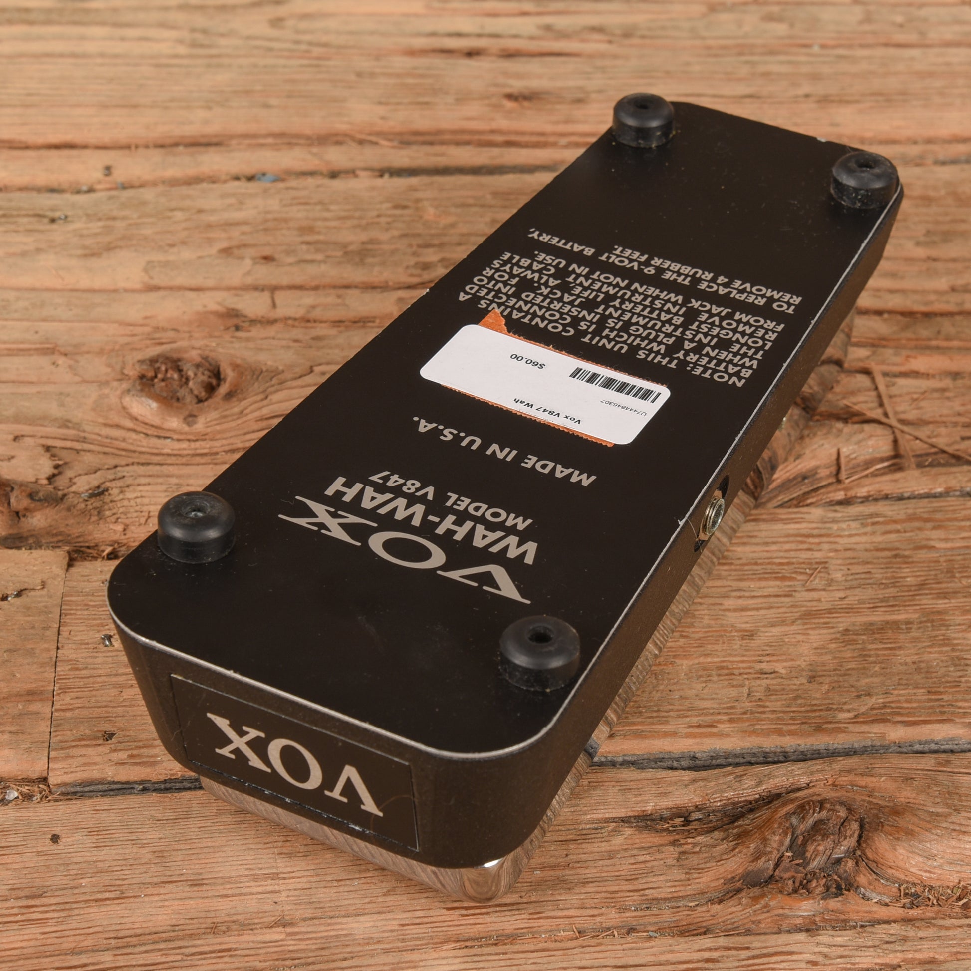 vox wah wah pedal v847 Vox V847 Wah – Chicago Music Exchange