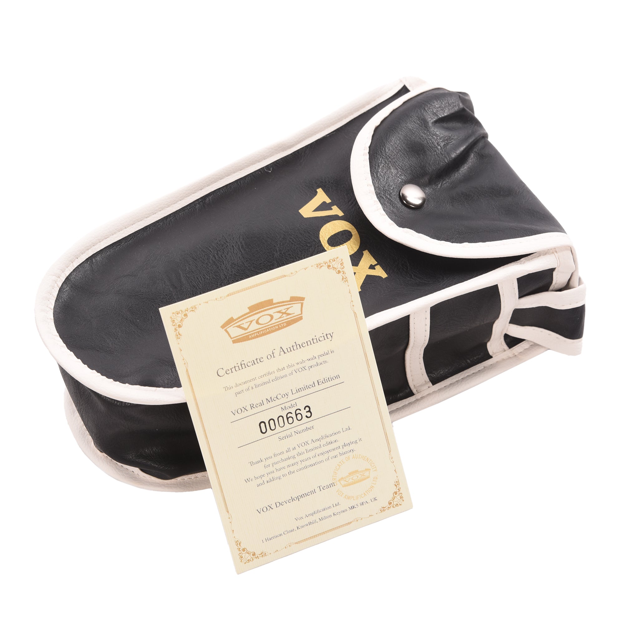 Vox VRM1 LTD Real McCory Wah Pedal Limited Chrome Effects and Pedals / Wahs and Filters