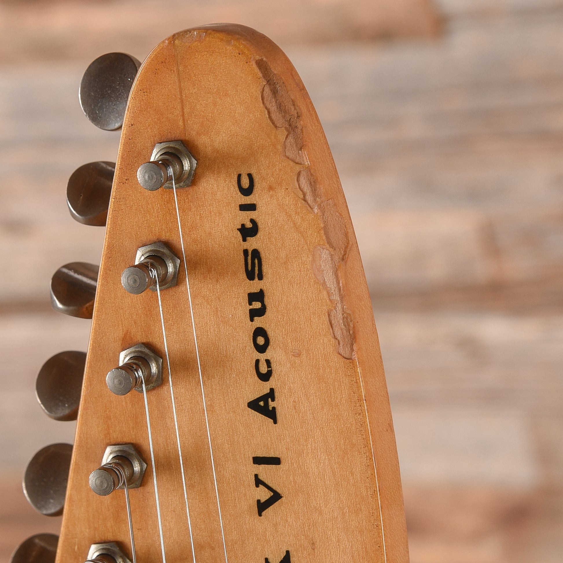 Vox Mark VI Acoustic Red 1960s Electric Guitars / Hollow Body