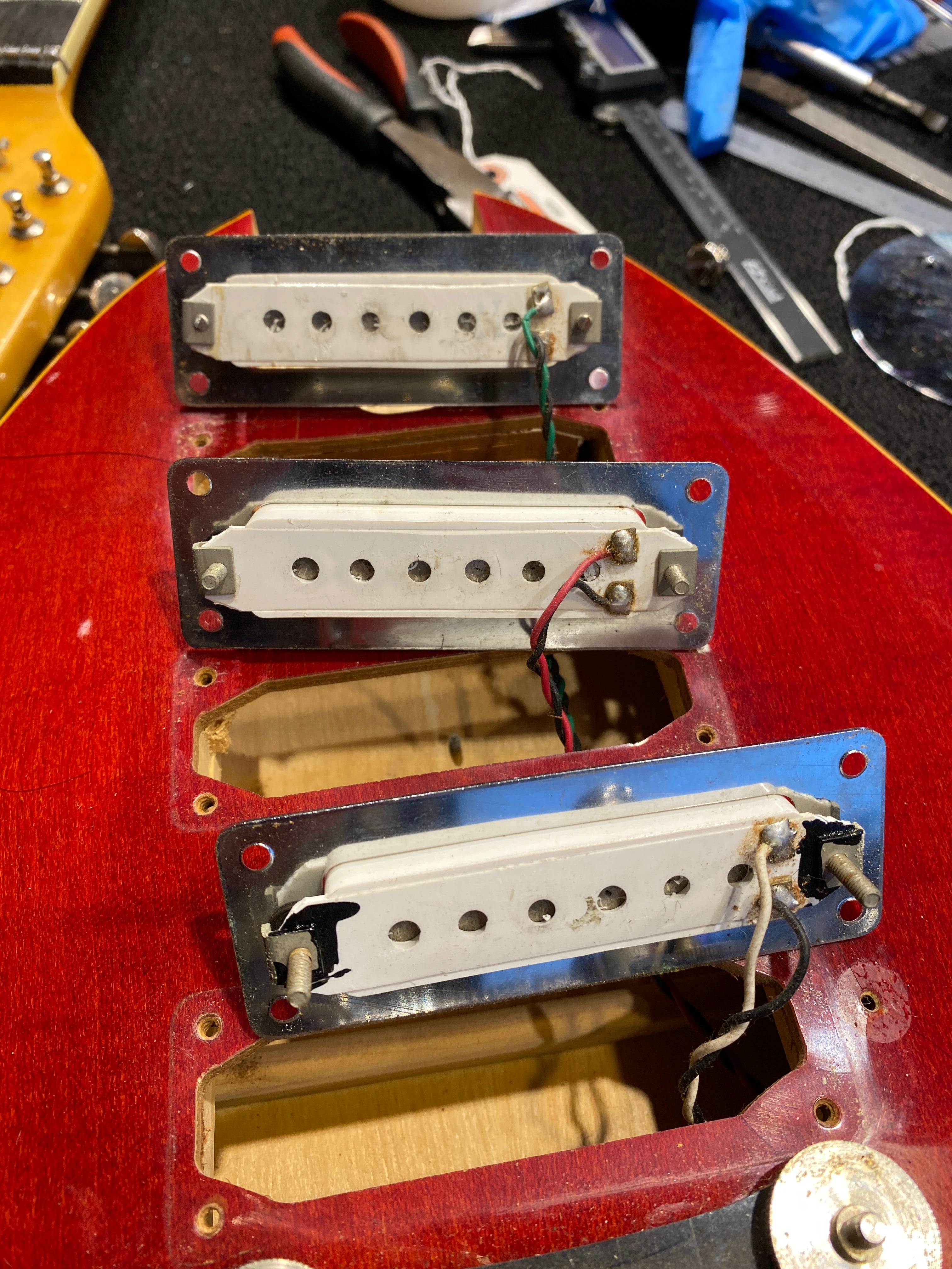 Vox Mark XII Red 1967 Electric Guitars / Hollow Body