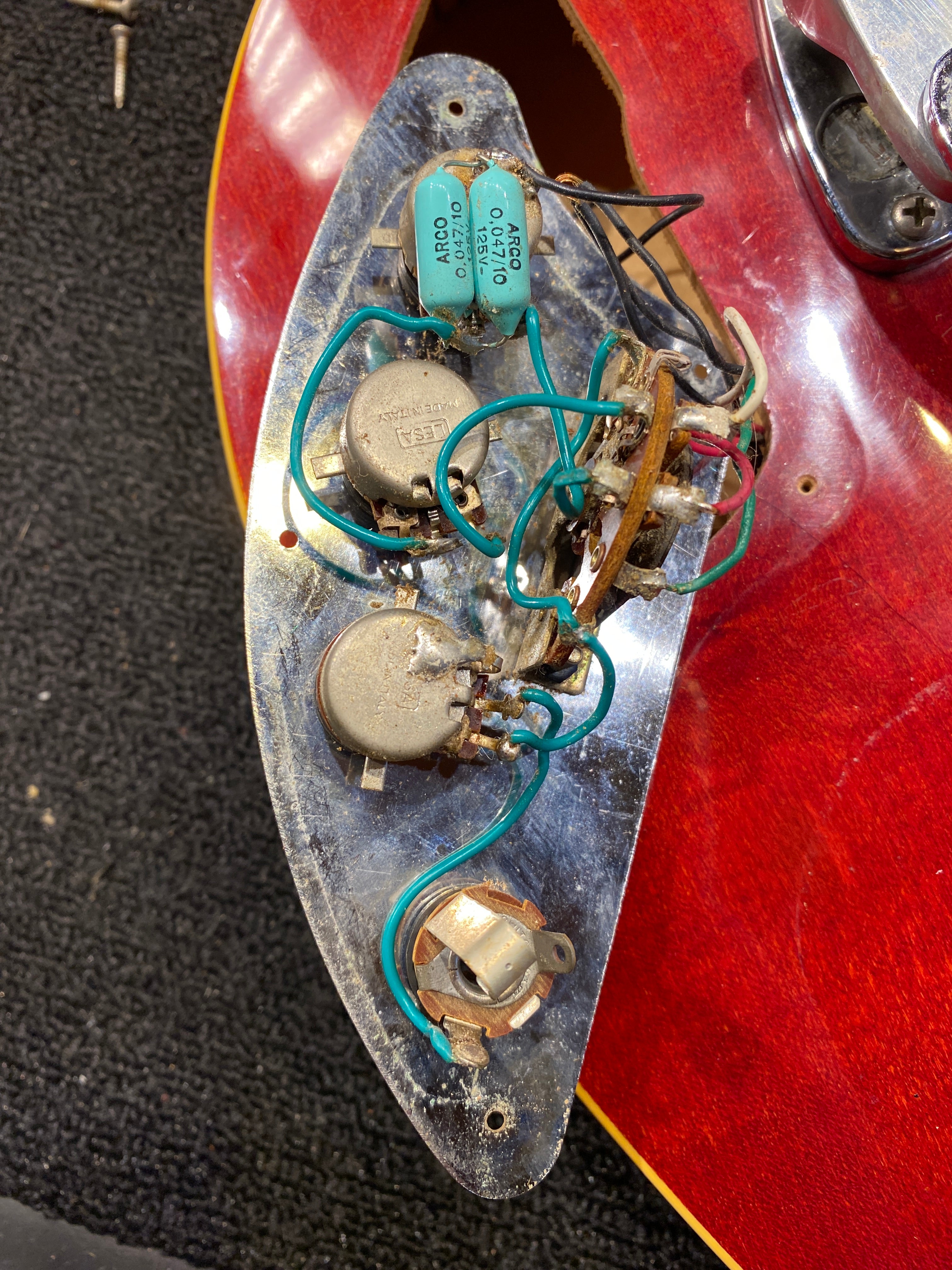 Vox Mark XII Red 1967 Electric Guitars / Hollow Body