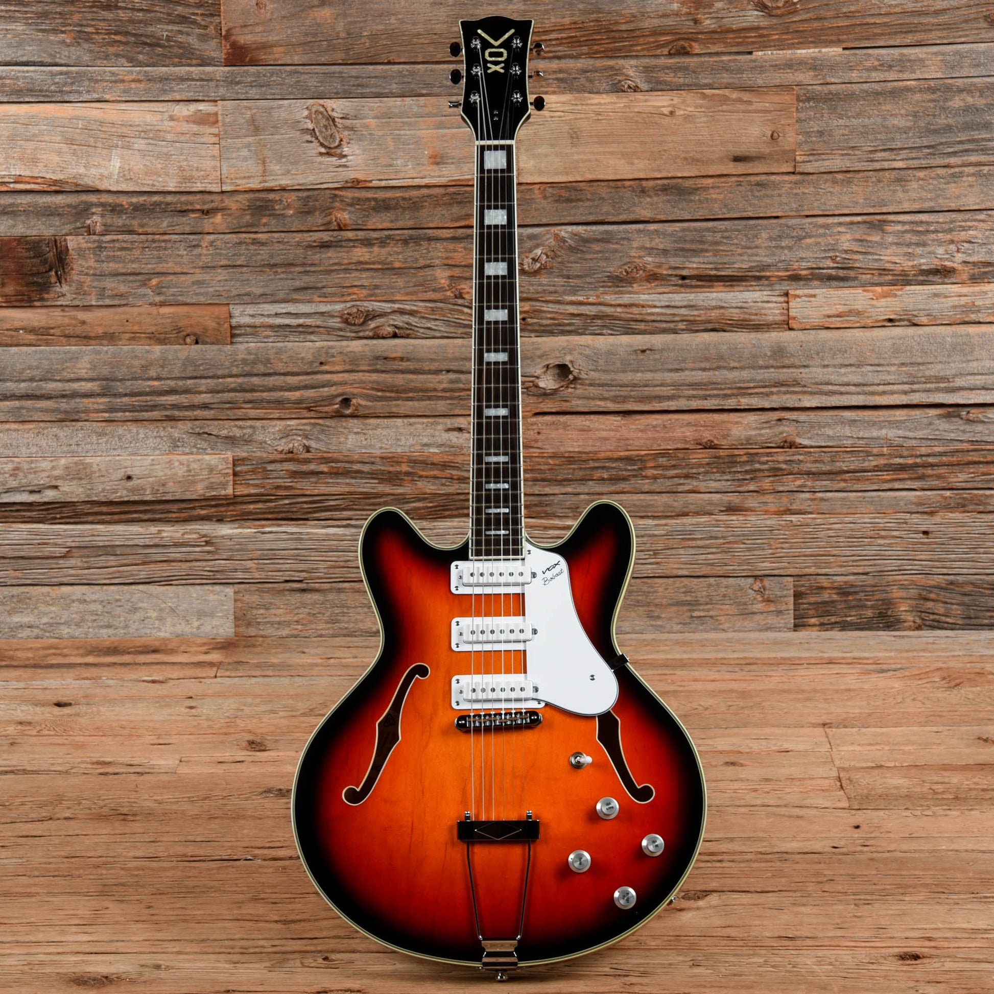 Vox BC-S66 Sunburst Electric Guitars / Semi-Hollow
