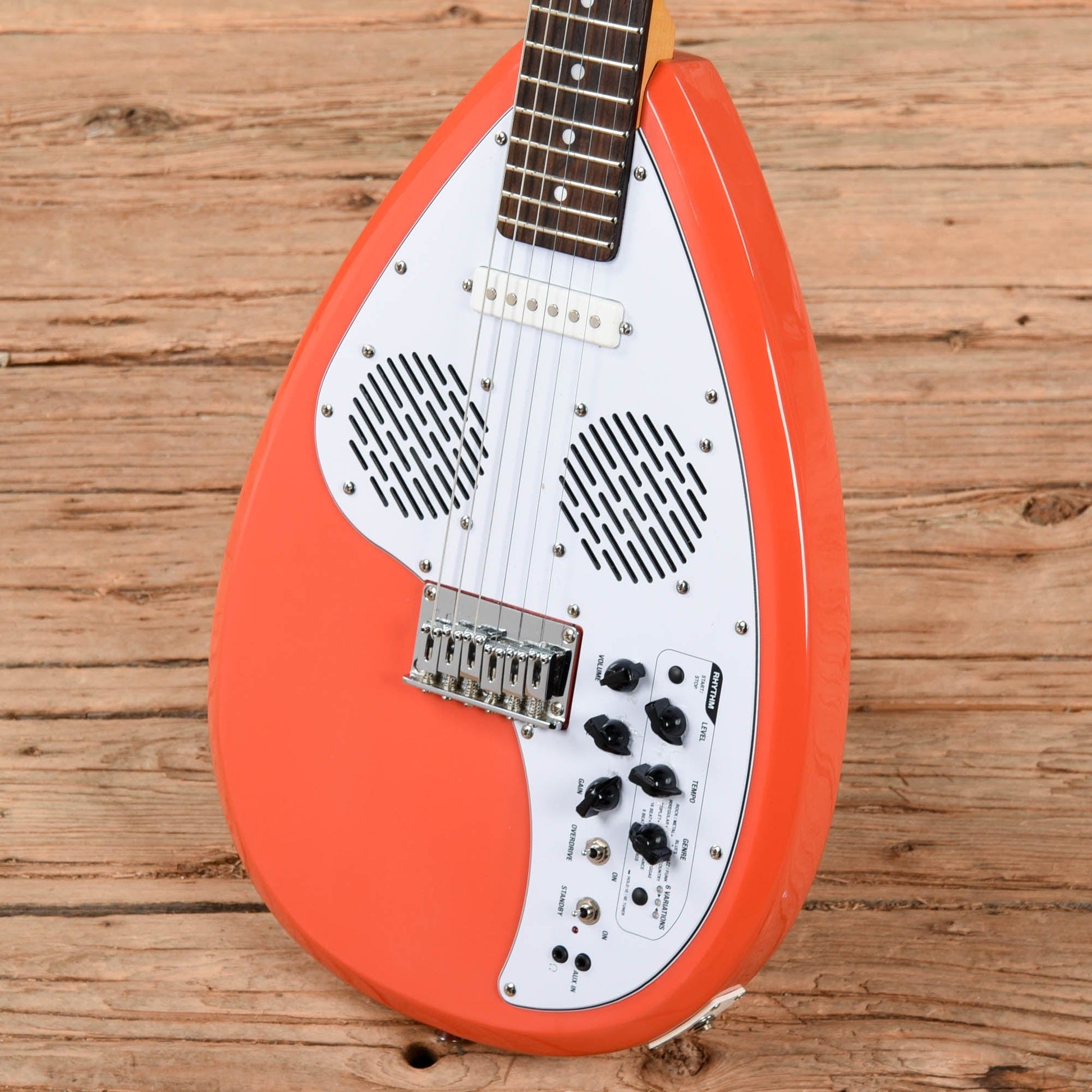 Vox Apache-1 Salmon Pink Electric Guitars / Solid Body