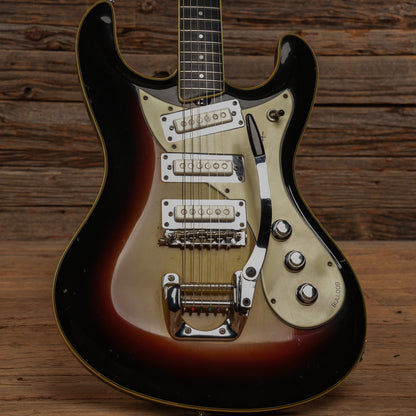 Vox Bulldog Sunburst 1966 Electric Guitars / Solid Body