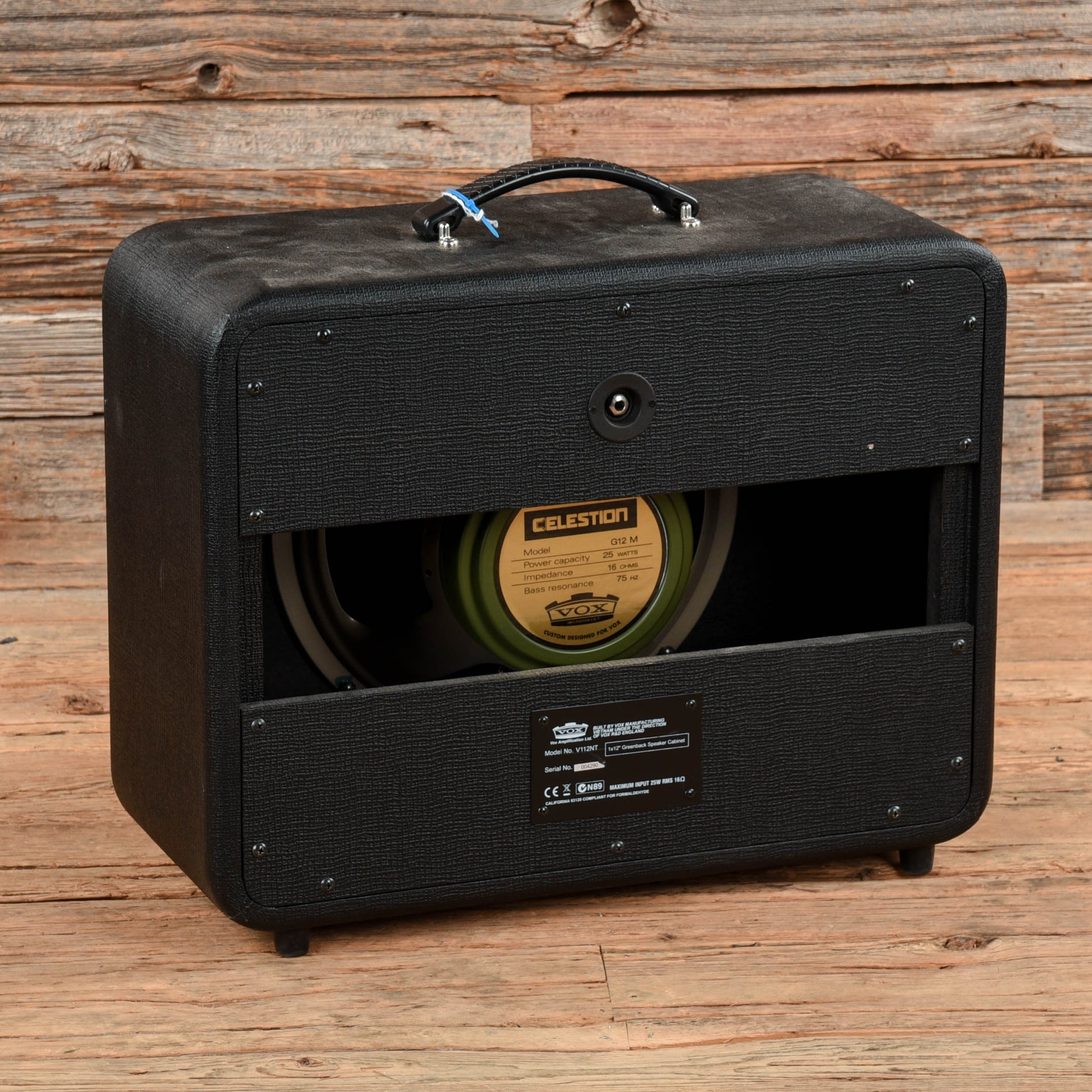 Vox V112NT 1x12" Night Train Extension Cabinet