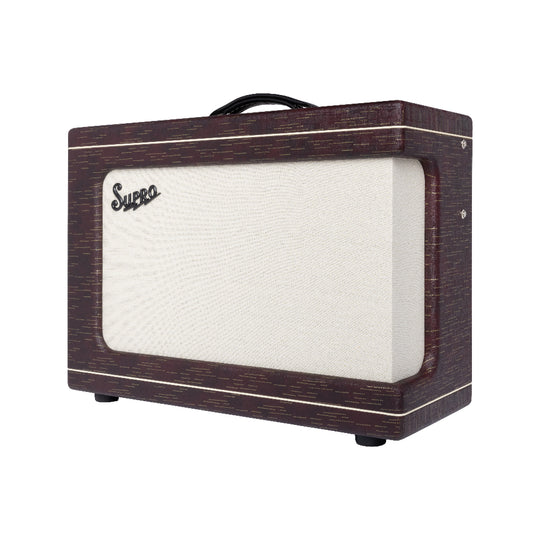 Supro Ambassador 50W 2x10 Combo Burgundy Gold Scandia