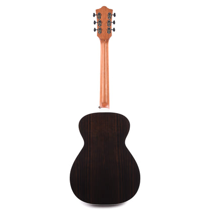 Guild M-260e Deluxe Concert Acoustic Electric Guitar Edge Burst