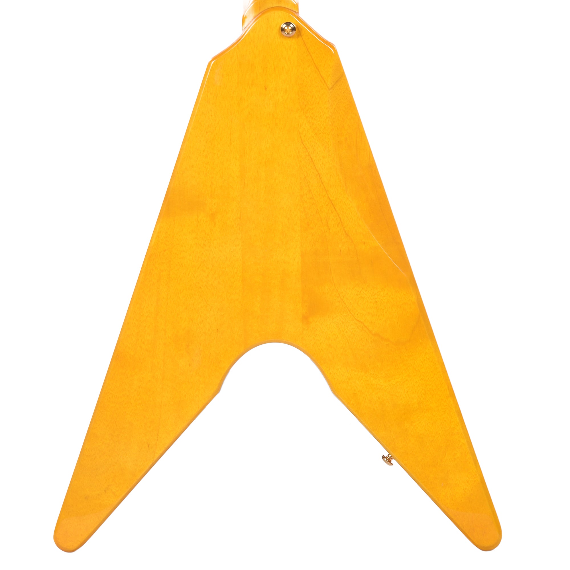 Dunable DE Asteroid Korina Aged Clear w/Bare Knuckle The Mule Humbuckers