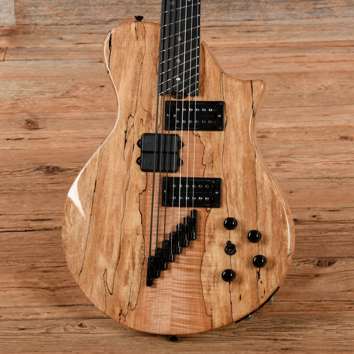 W. Lambe 7-String Hybrid Custom Natural Electric Guitars / Solid Body