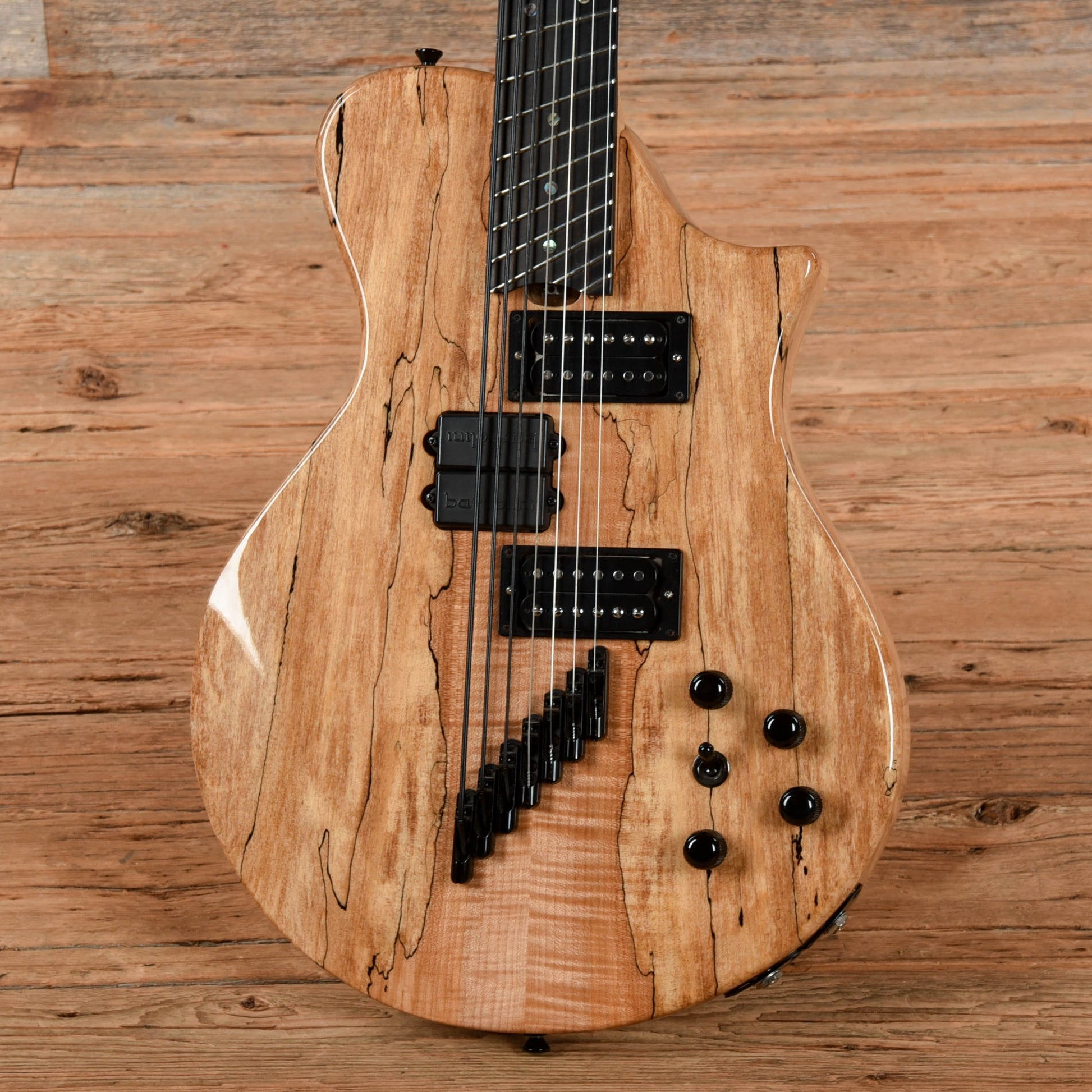 W. Lambe 7-String Hybrid Custom Natural Electric Guitars / Solid Body