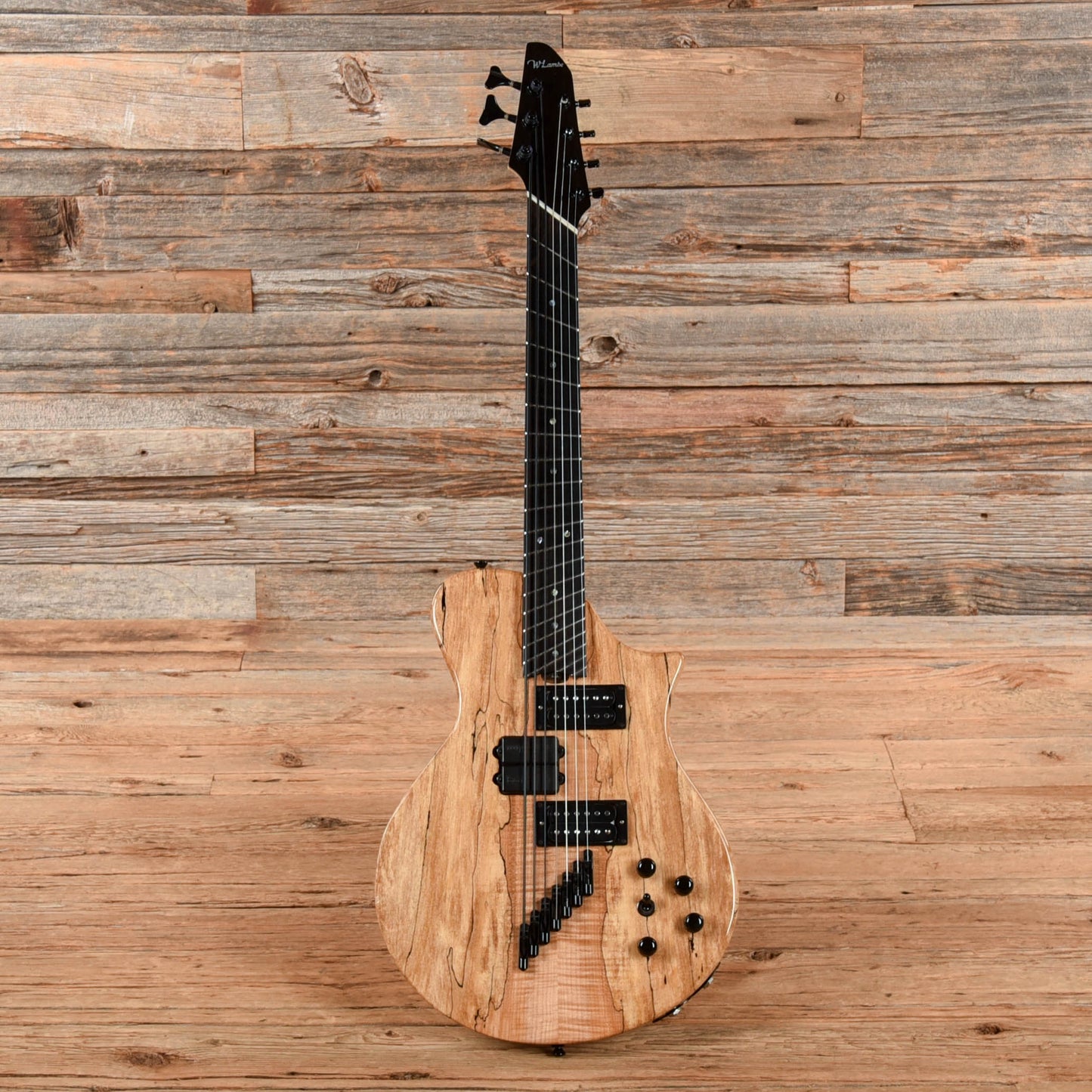 W. Lambe 7-String Hybrid Custom Natural Electric Guitars / Solid Body