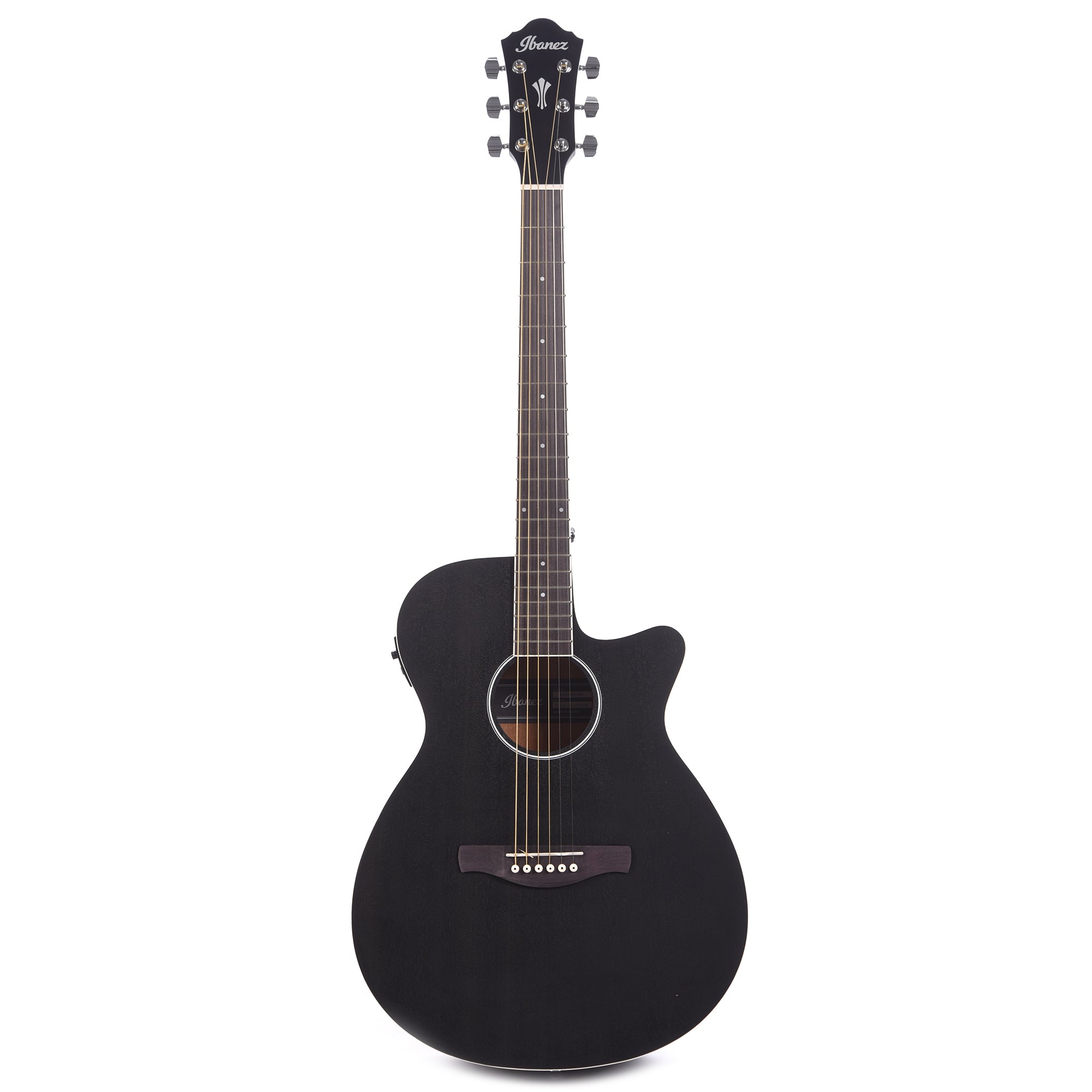 Ibanez AEG7MHWK Acoustic Guitar Weathered Black Open Pore