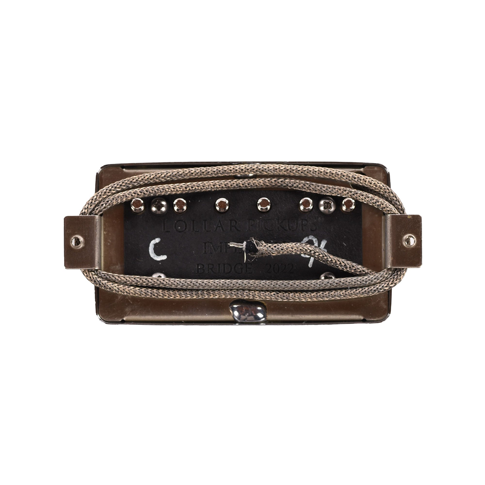 Lollar Imperial Standard Humbucker Bridge Chrome Single Conductor