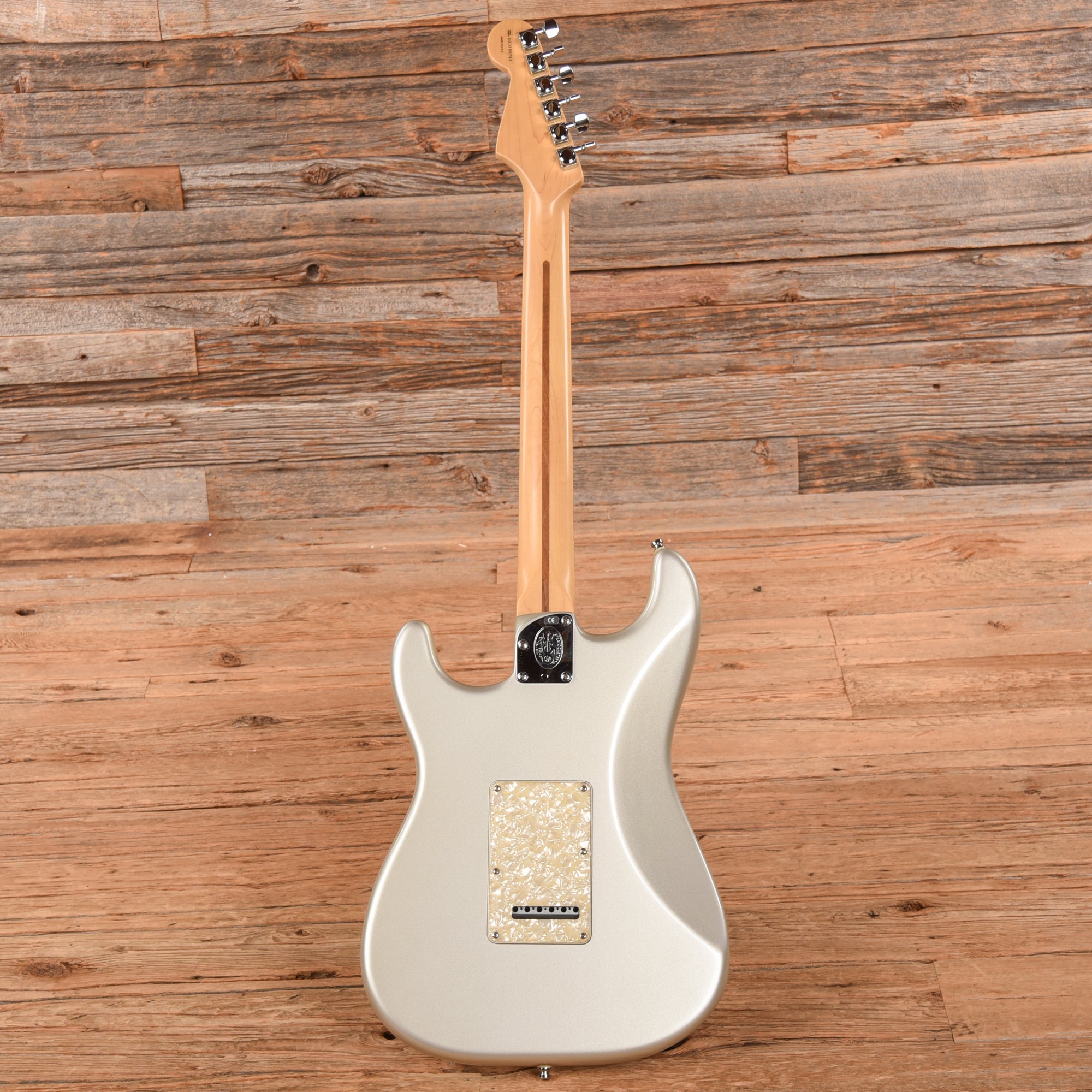 Fender American Deluxe Stratocaster Chrome Silver 2004