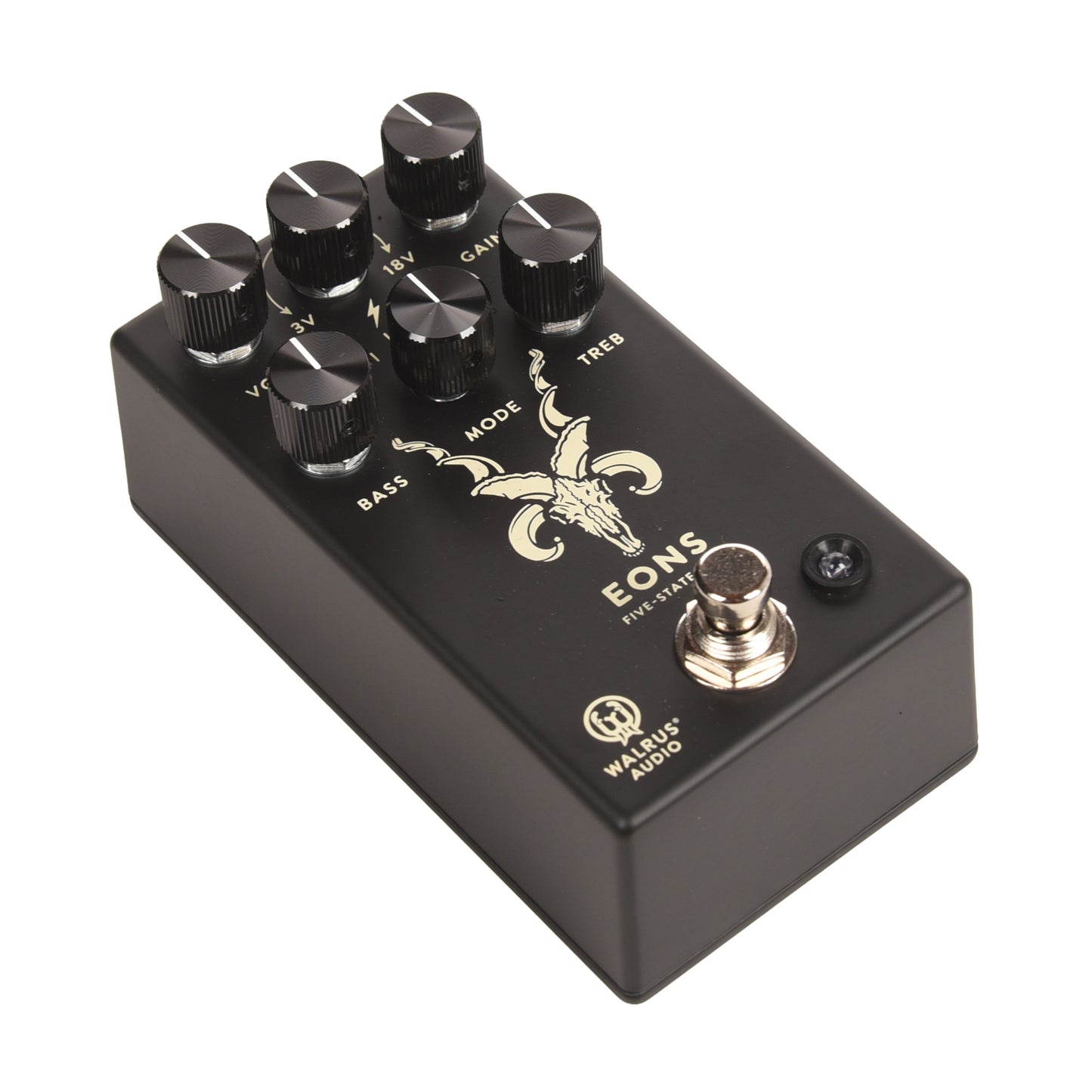 Walrus Eons Five-State Fuzz Black Effect Pedals