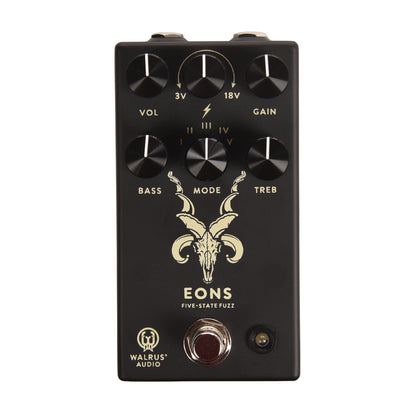 Walrus Eons Five-State Fuzz Black Effect Pedals