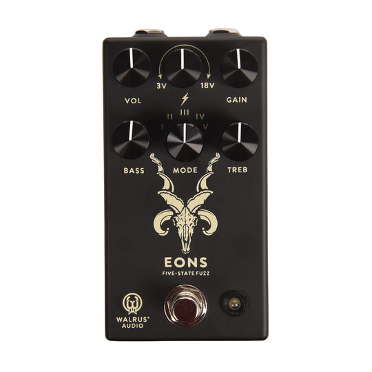 Walrus Eons Five-State Fuzz Black Effect Pedals