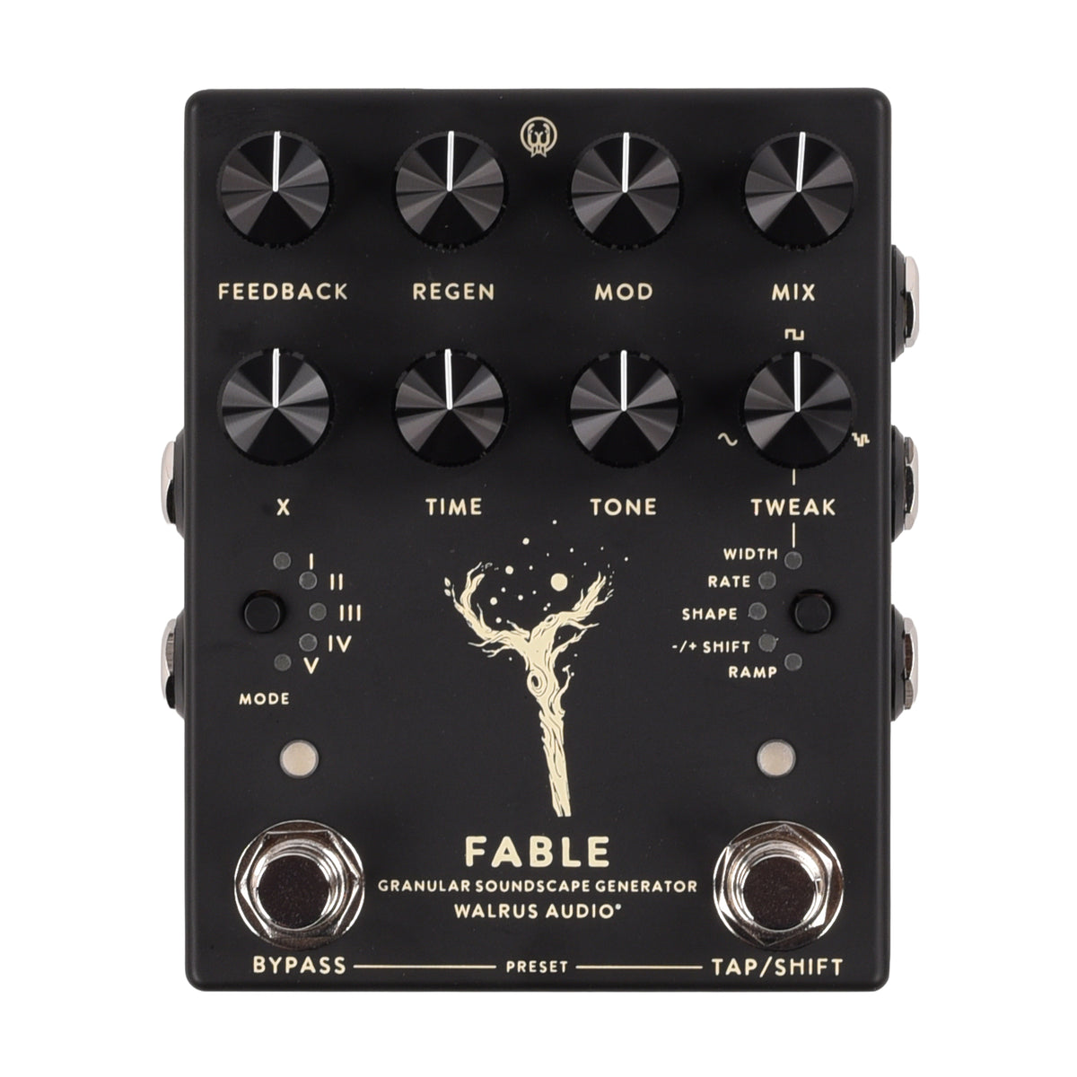 Walrus Fable Granular Soundscape Generator MKII Black Effect Pedals