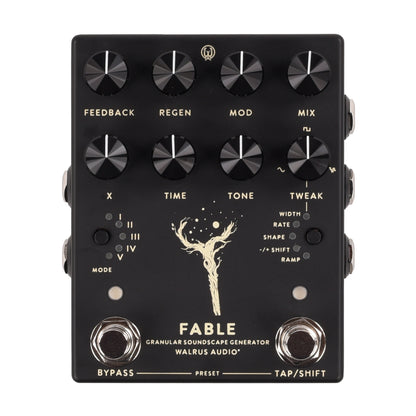 Walrus Fable Granular Soundscape Generator MKII Black Effect Pedals