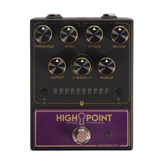 Walrus Highpoint Optical Compressor Pedal Effect Pedals