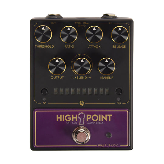 Walrus Highpoint Optical Compressor Pedal Effect Pedals