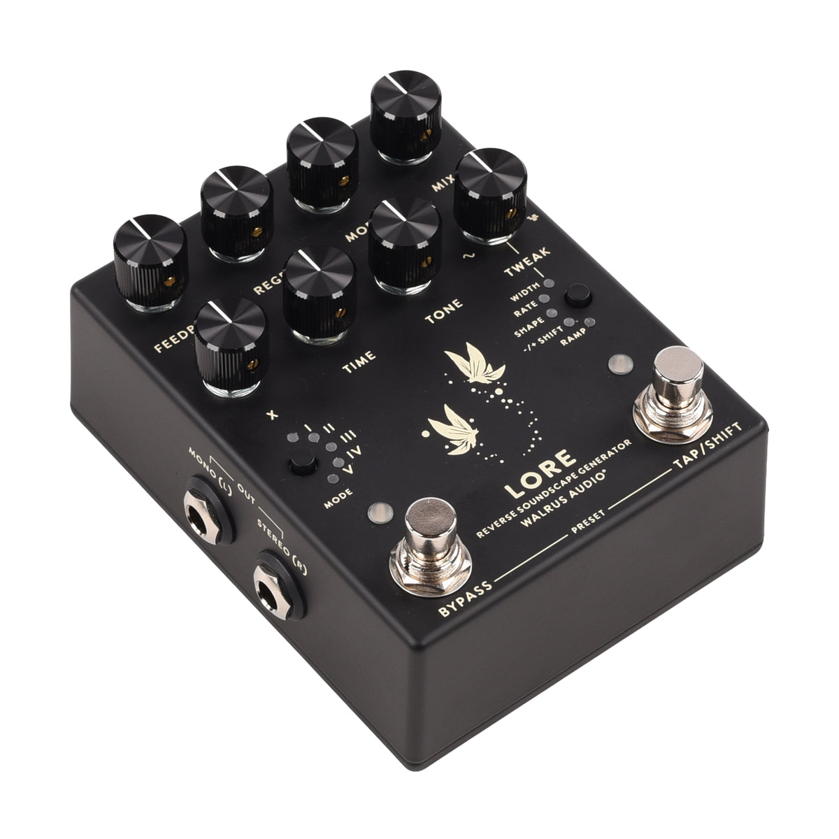 Walrus Lore Reverse Soundscape Generator MKII Black Effect Pedals