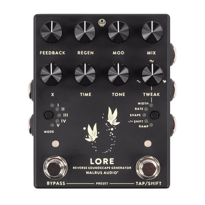 Walrus Lore Reverse Soundscape Generator MKII Black Effect Pedals