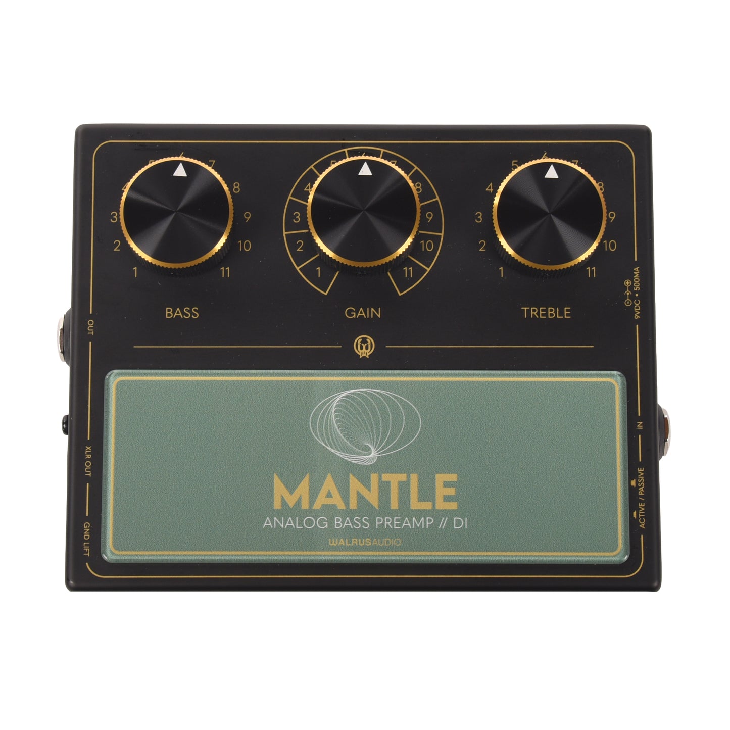 Walrus Audio Mantle Analog Bass Pre-Amp/DI Pedal Effects and Pedals / Bass Pedals