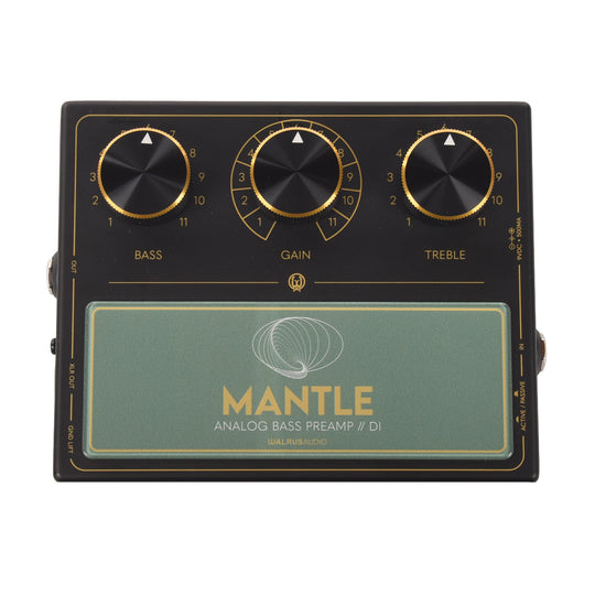 Walrus Audio Mantle Analog Bass Pre-Amp/DI Pedal Effects and Pedals / Bass Pedals