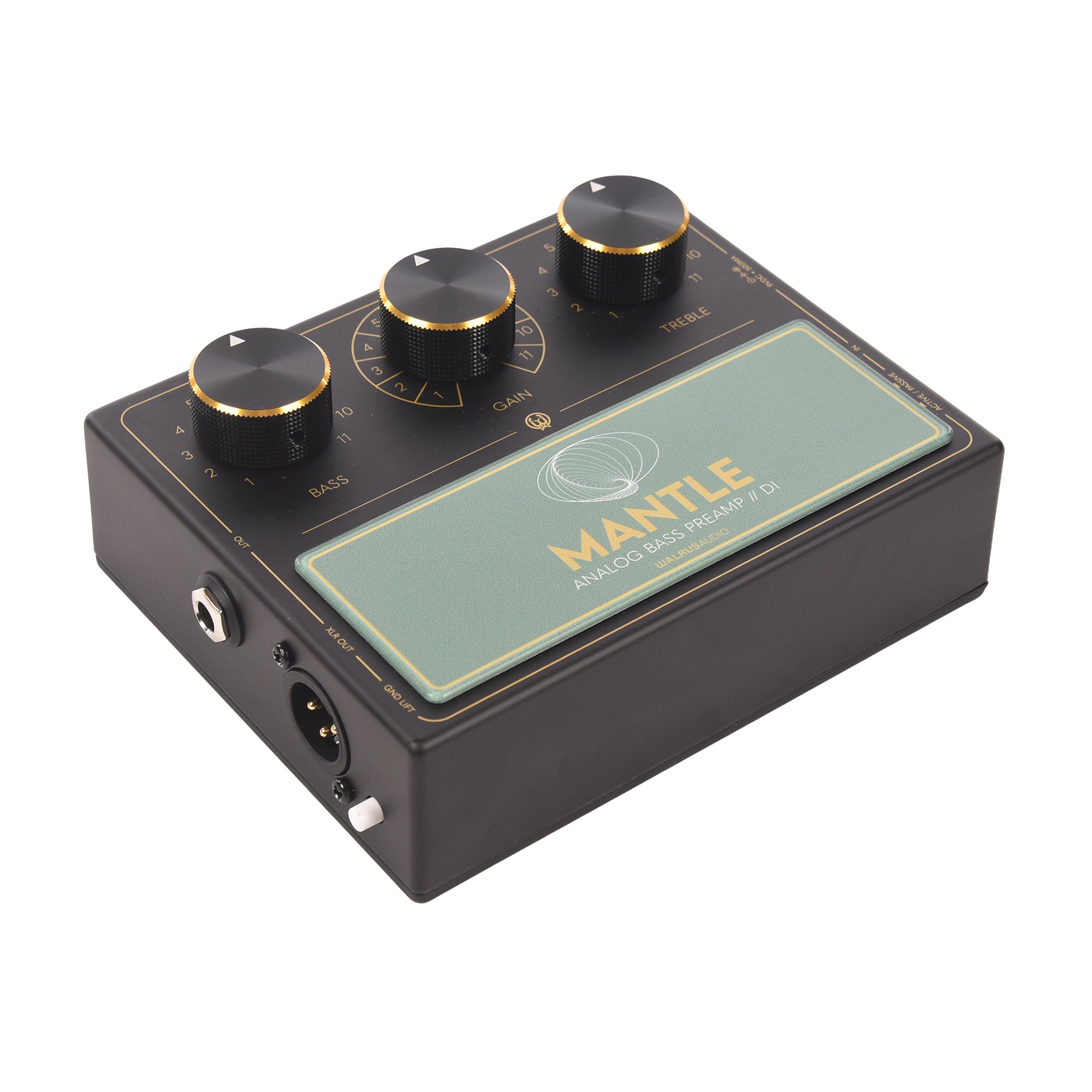 Walrus Audio Mantle Analog Bass Pre-Amp/DI Pedal Effects and Pedals / Bass Pedals