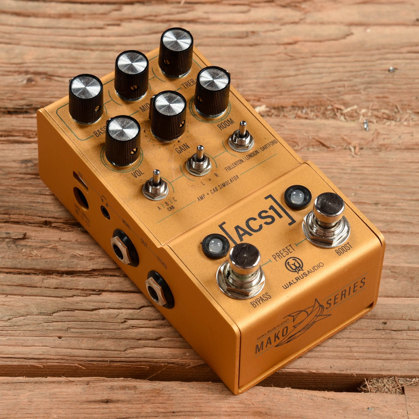 Walrus Mako ACS1 Amp and Cab Simulator Effects and Pedals / Cabinet Simulators
