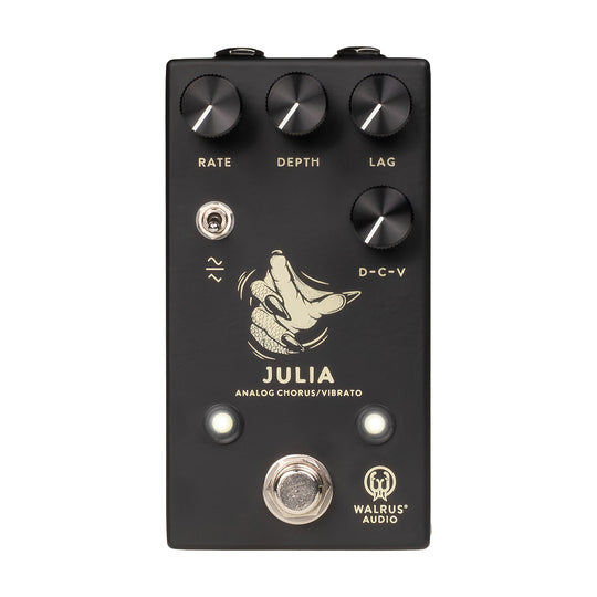 Walrus Julia Analog Chorus/Vibrato V2 Black Effects and Pedals / Chorus and Vibrato