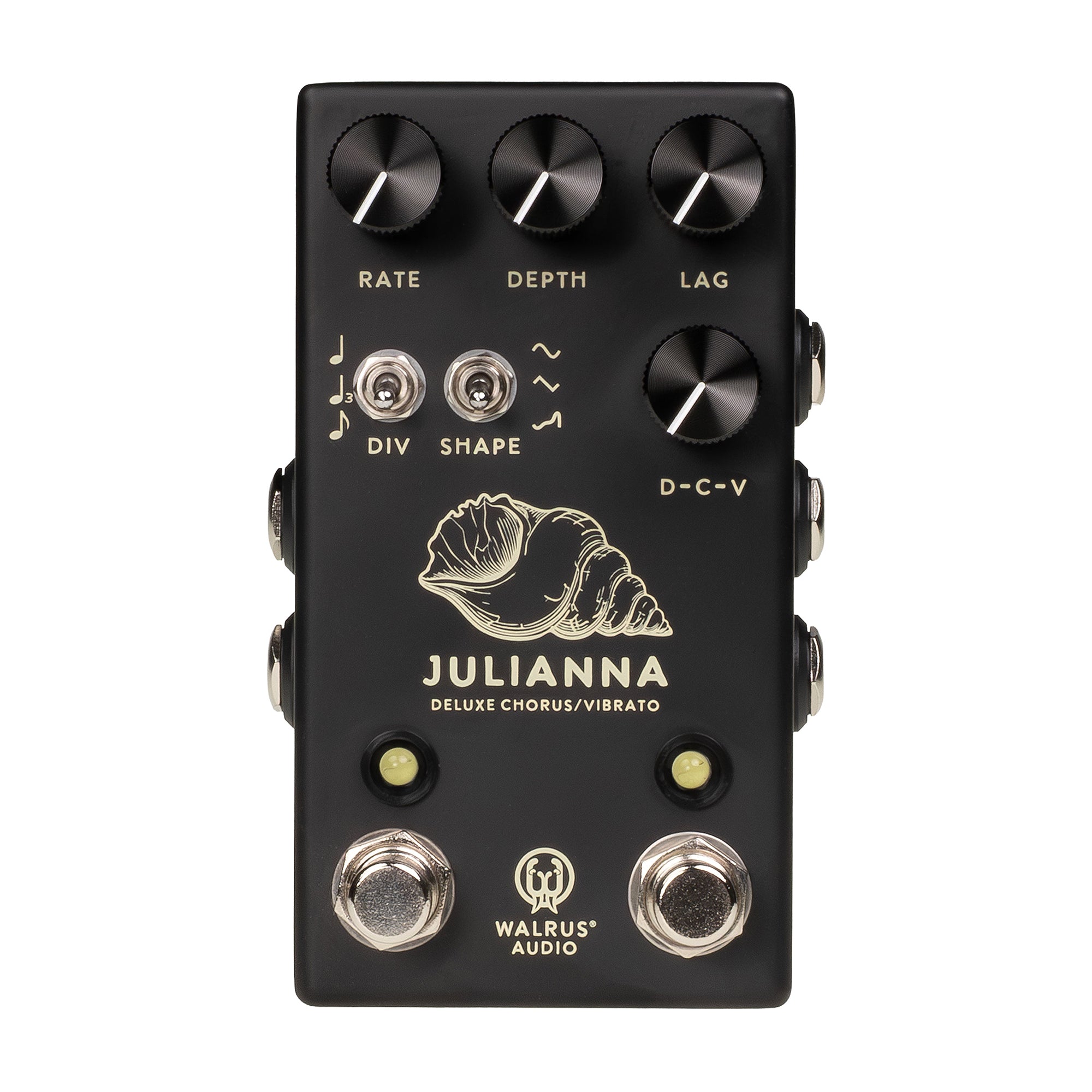 Walrus Julianna Deluxe Chorus/Vibrato Black Effects and Pedals / Chorus and Vibrato